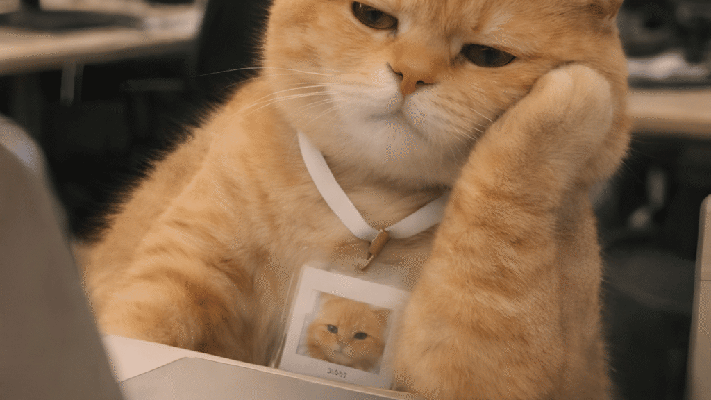 Frustrated Cat