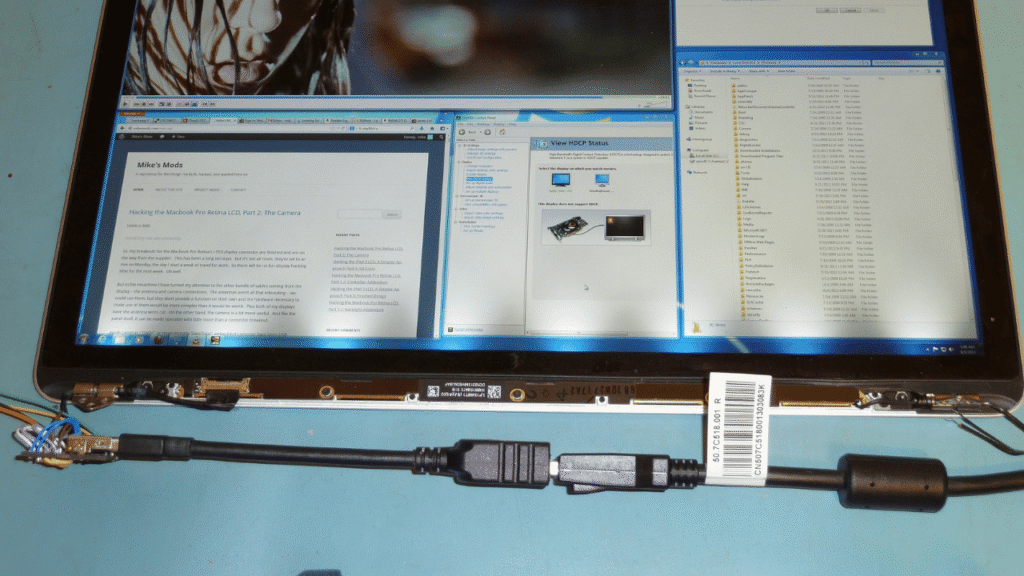 MacBook Screen Board Controller