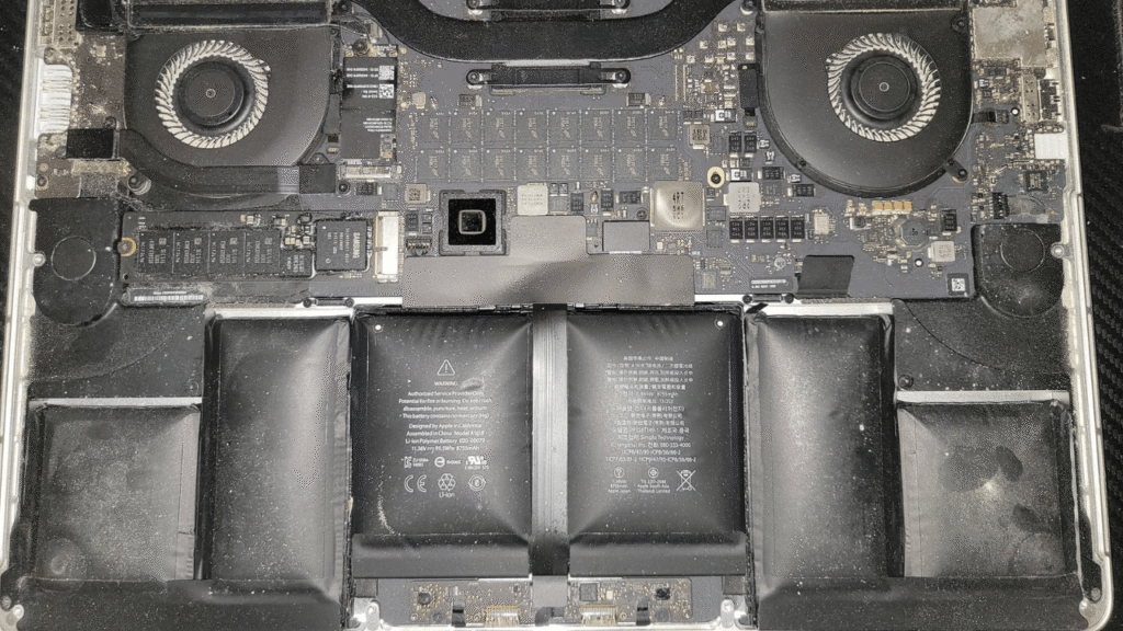MacBook Pro Battery Swollen