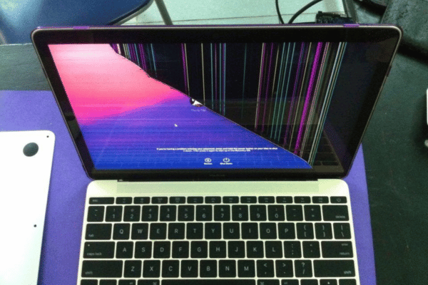 MacBook Screen Damaged