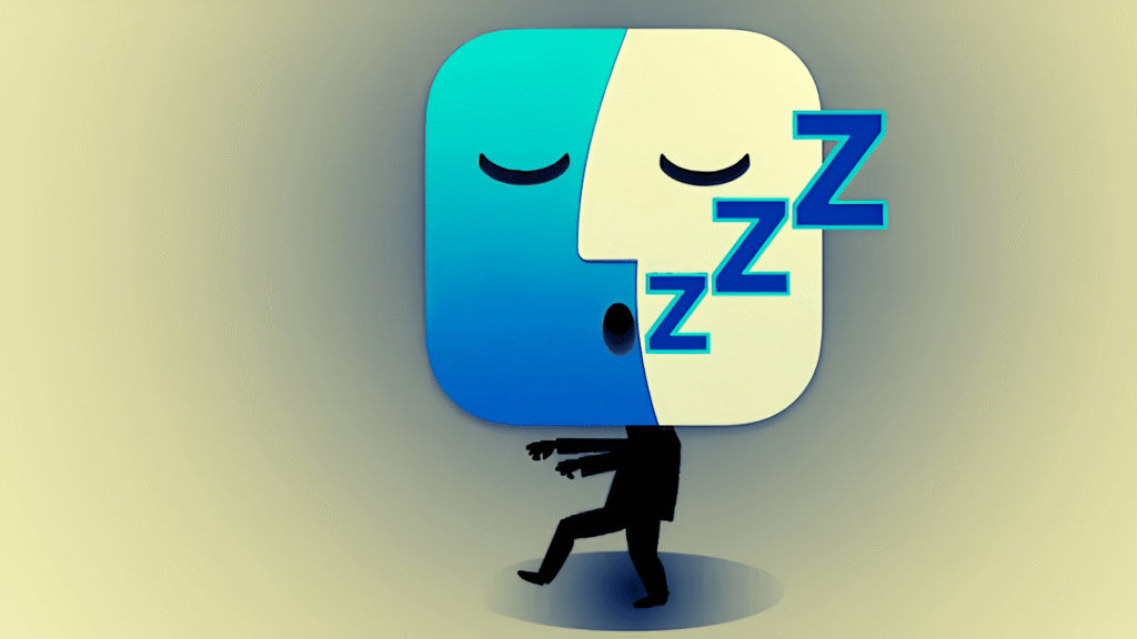macOS Logo Sleep Walking