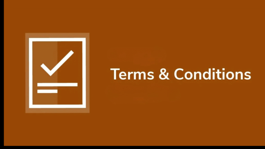 Terms & Conditions