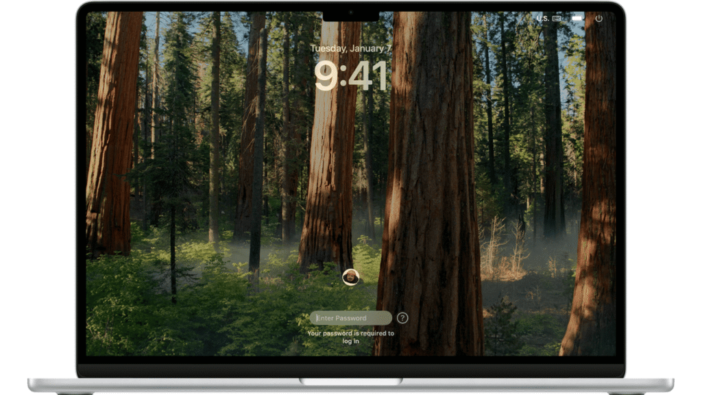 MacBook Login