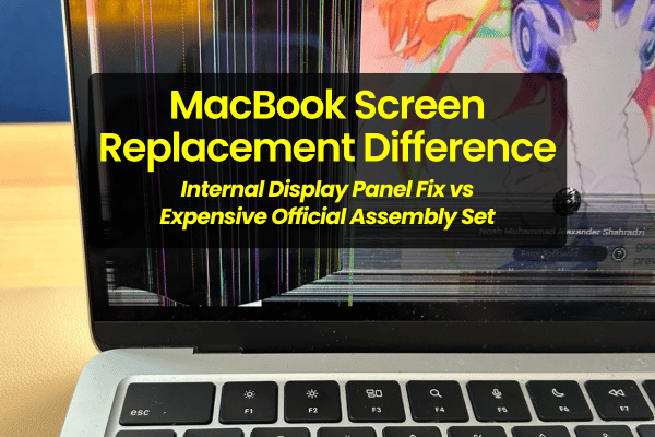 MacBook Screen Replacement: Internal Panel vs Full Assembly