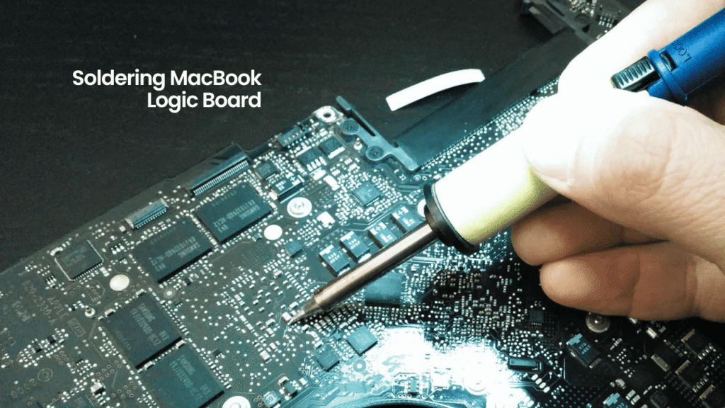 Soldering MacBook Logic Board