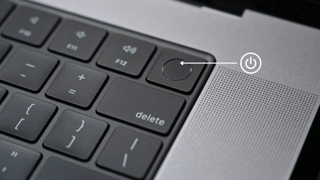 MacBook Pro On Off Button