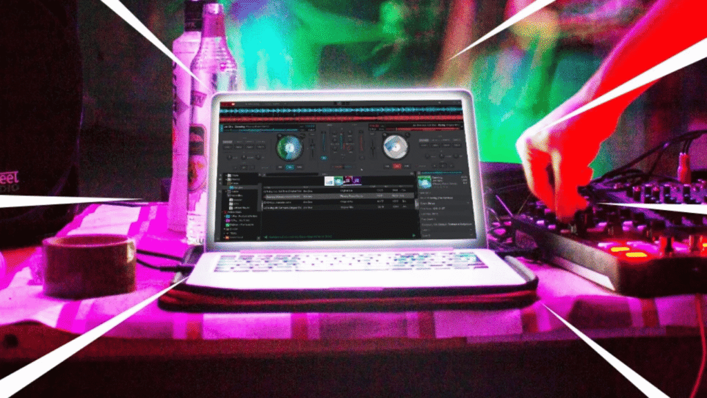 MacBook use by DJ